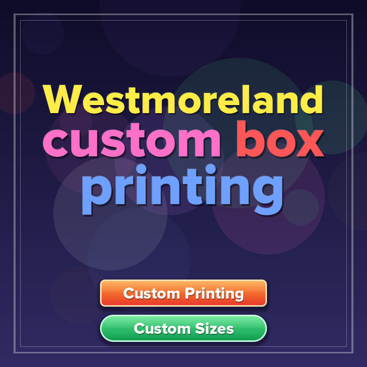 Westmoreland custom box printing