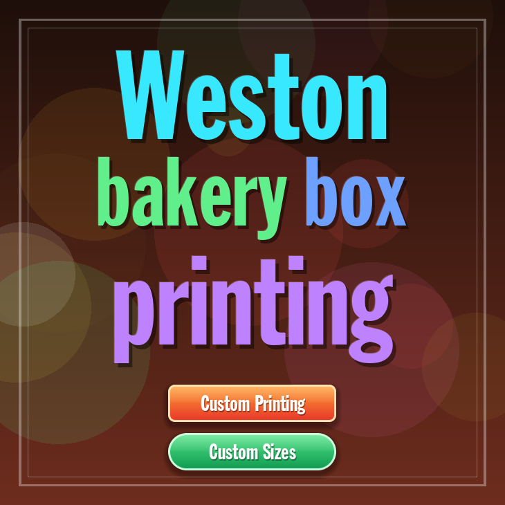 Weston bakery box printing