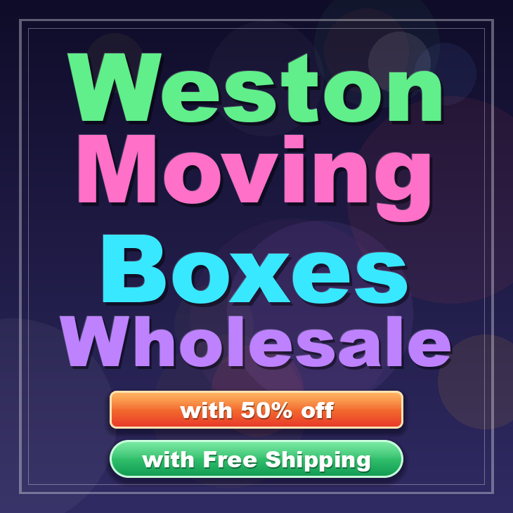 Weston moving boxes