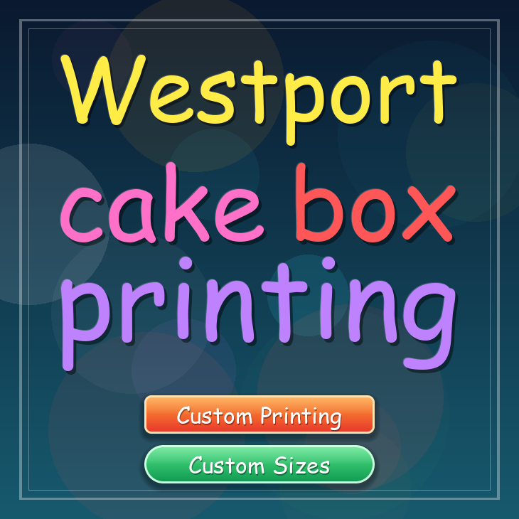 Westport cake box printing