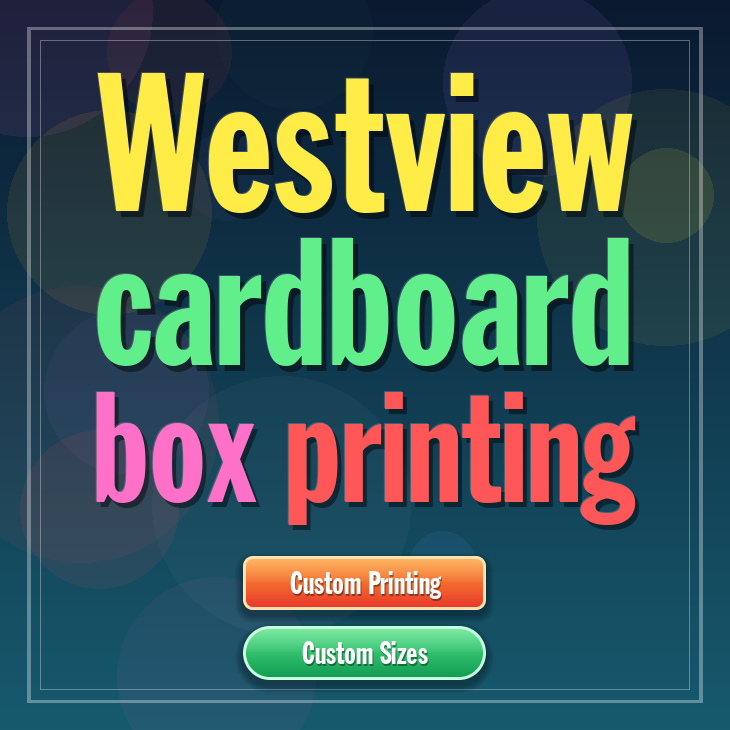 Westview cardboard box printing