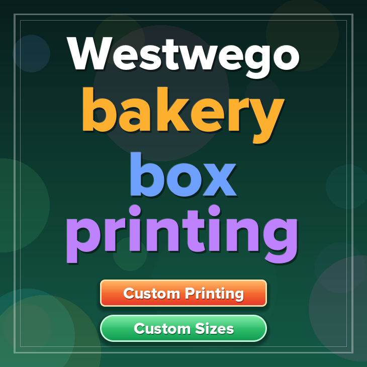 Westwego bakery box printing