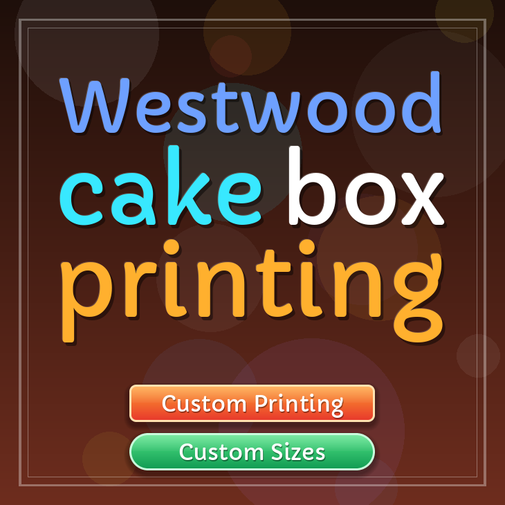 Westwood cake box printing