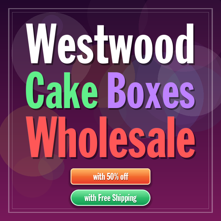 Westwood cake boxes