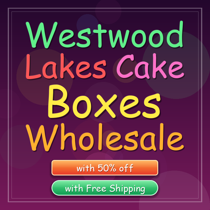 Westwood Lakes cake boxes
