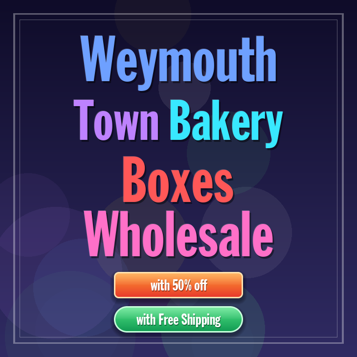 Weymouth Town bakery boxes