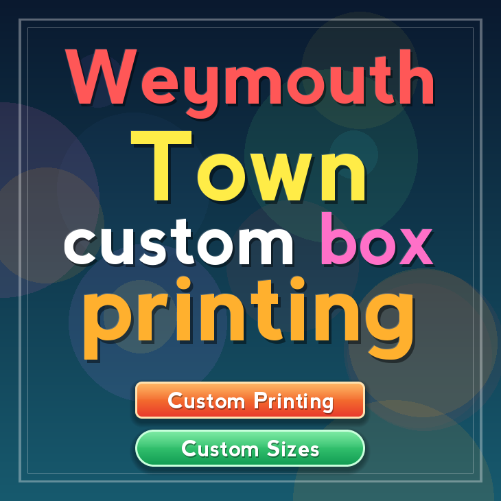 Weymouth Town custom box printing