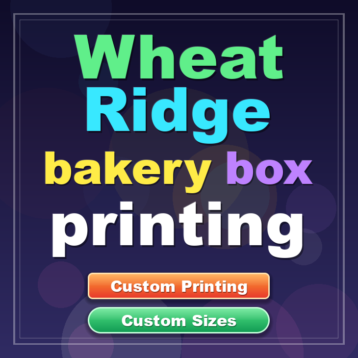 Wheat Ridge bakery box printing