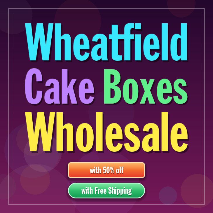 Wheatfield cake boxes