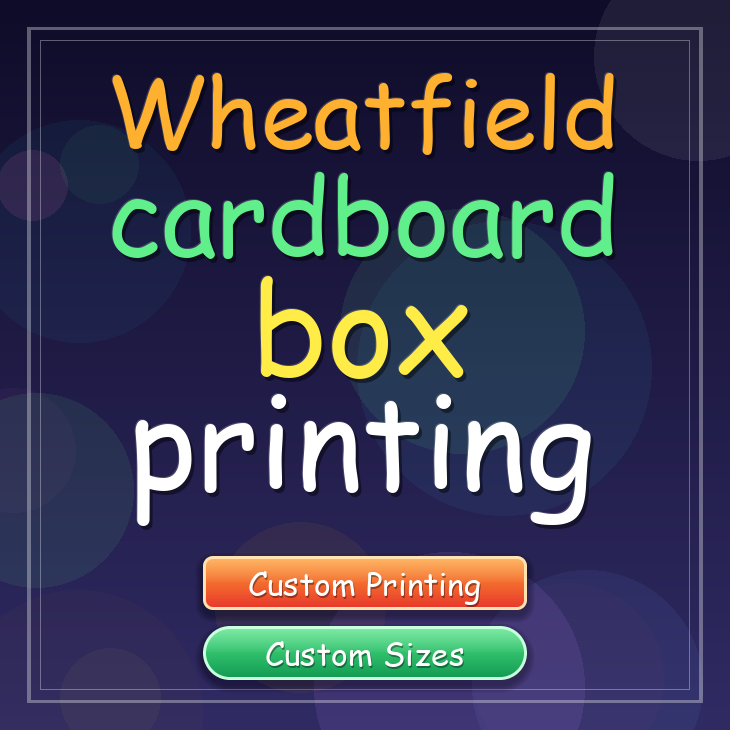 Wheatfield cardboard box printing
