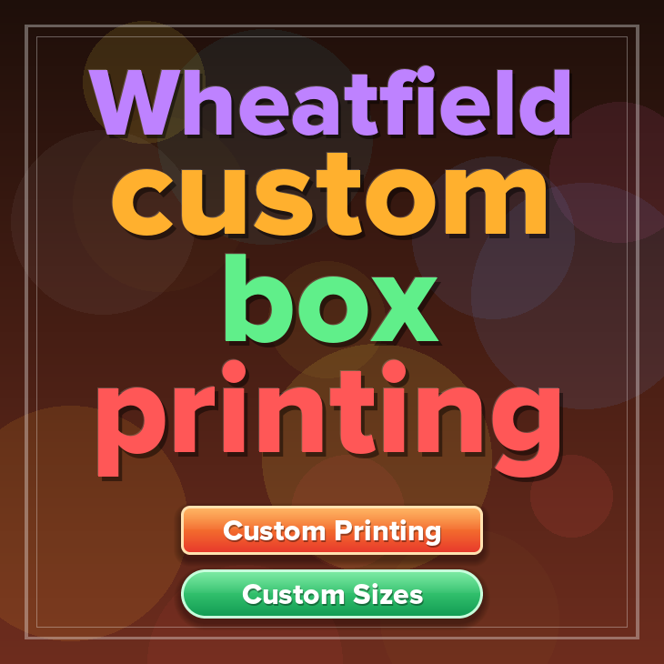 Wheatfield custom box printing