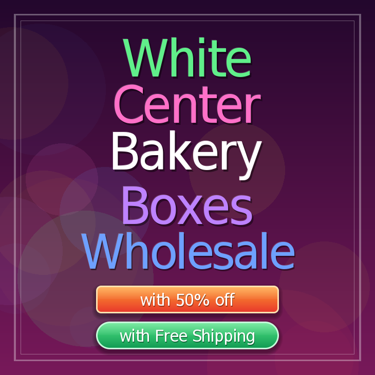 White Center bakery boxes