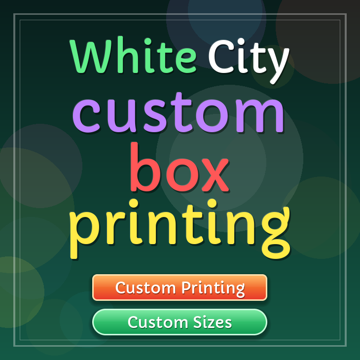 White City custom box printing