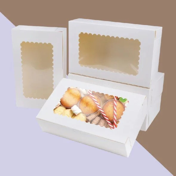 white cookie boxes