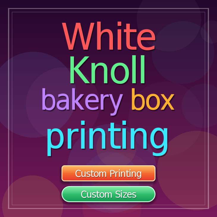 White Knoll bakery box printing