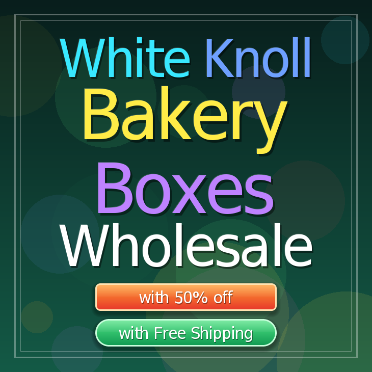 White Knoll bakery boxes