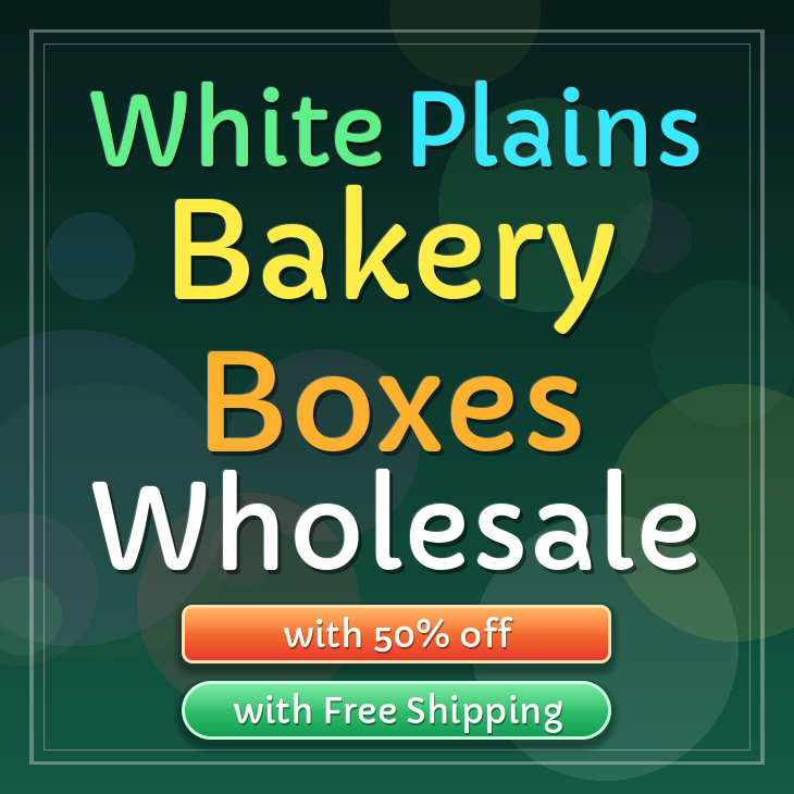 White Plains bakery boxes