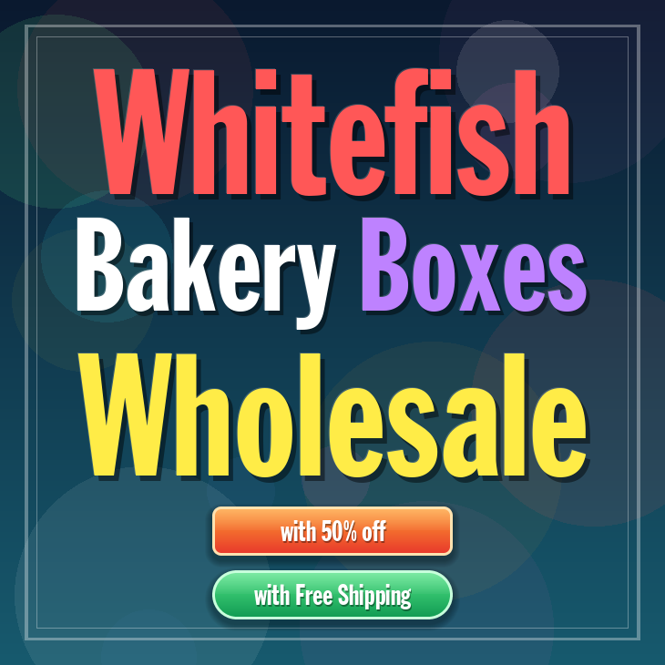 Whitefish bakery boxes