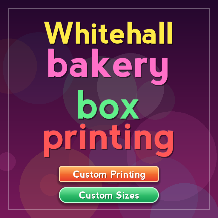 Whitehall bakery box printing