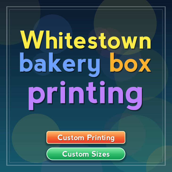 Whitestown bakery box printing
