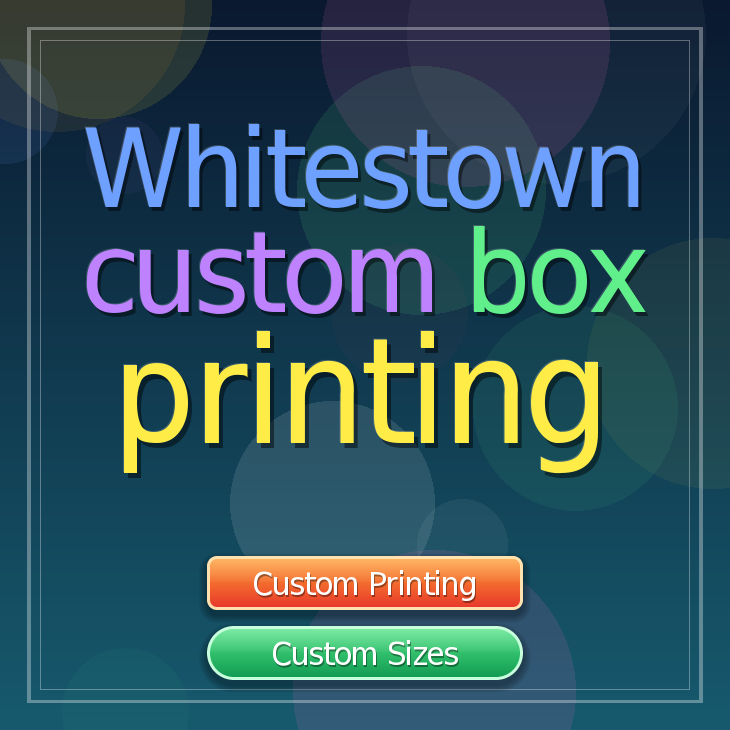 Whitestown custom box printing