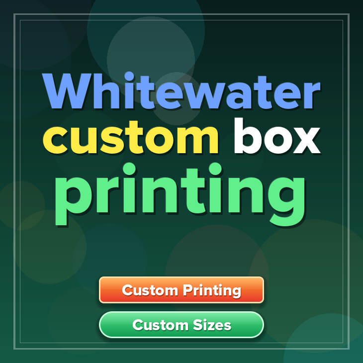 Whitewater custom box printing