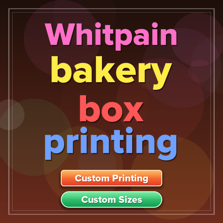 Whitpain bakery box printing