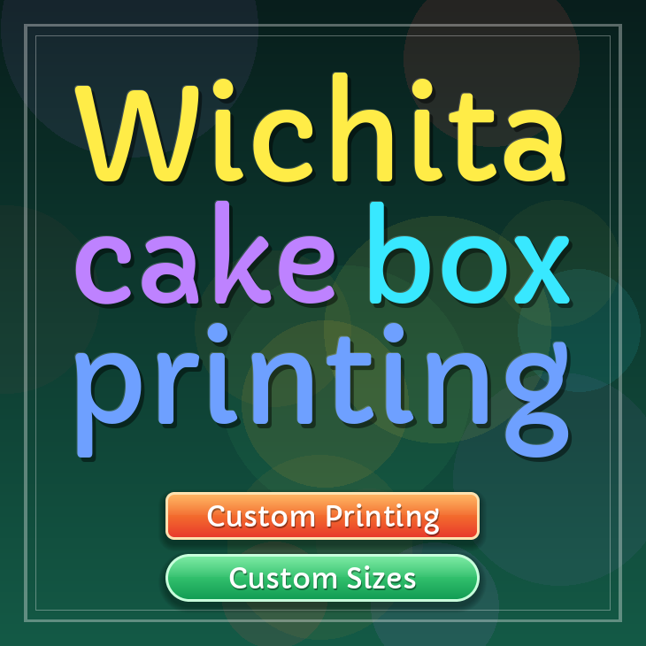 Wichita cake box printing