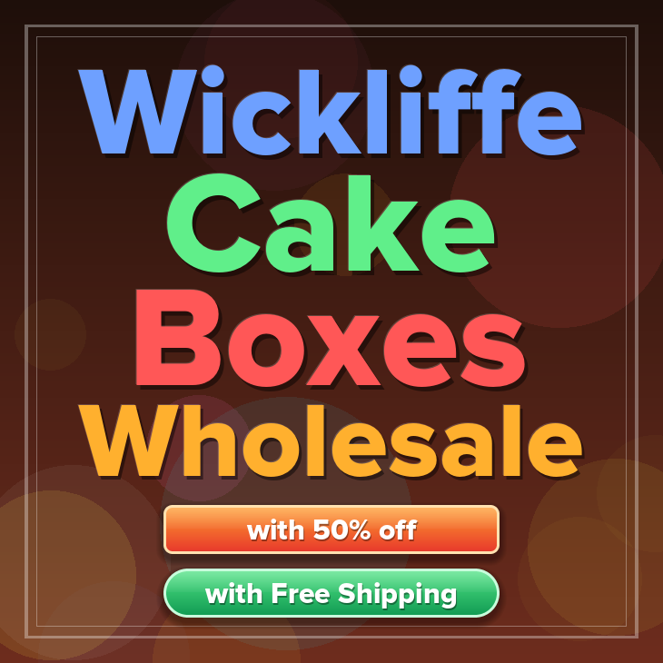 Wickliffe cake boxes