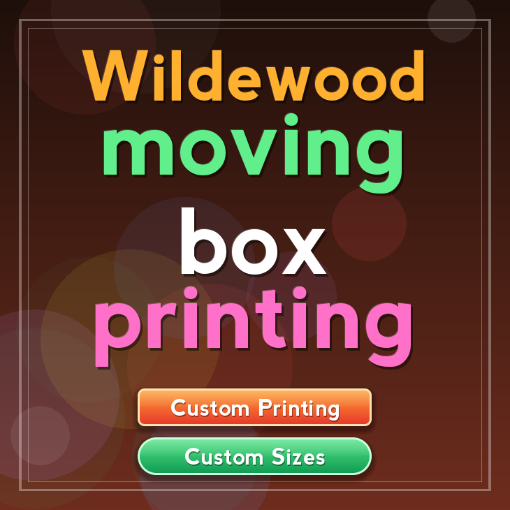 Wildewood moving box printing