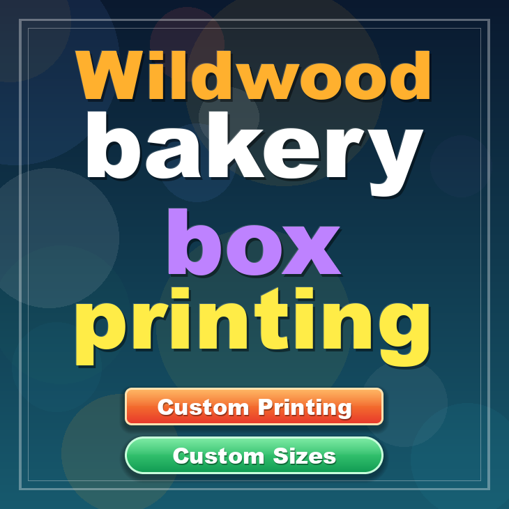 Wildwood bakery box printing