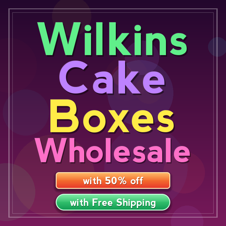 Wilkins cake boxes