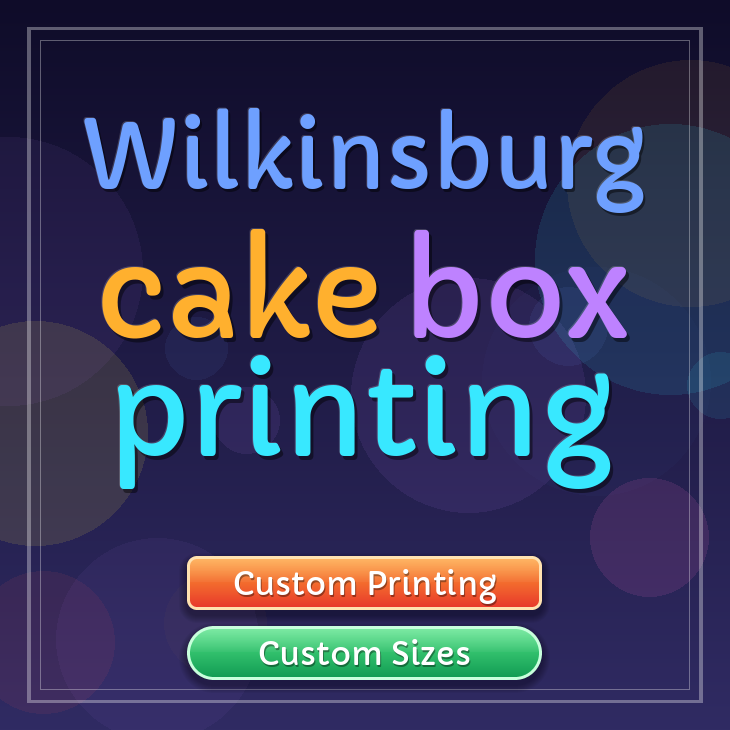 Wilkinsburg cake box printing
