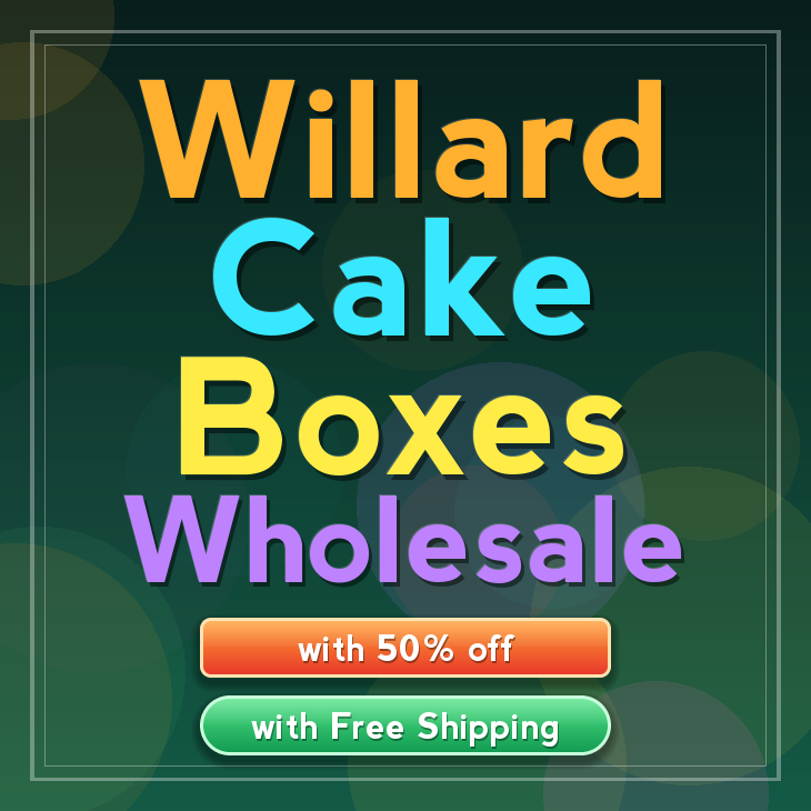 Willard cake boxes
