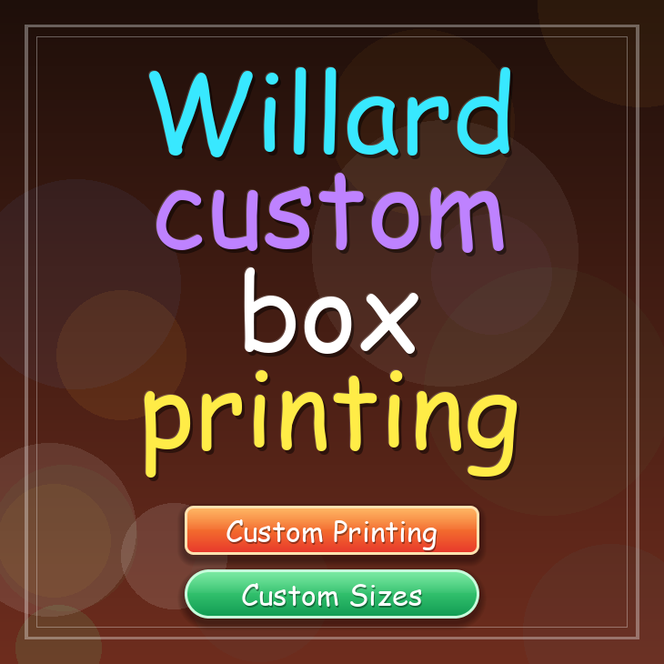 Willard custom box printing
