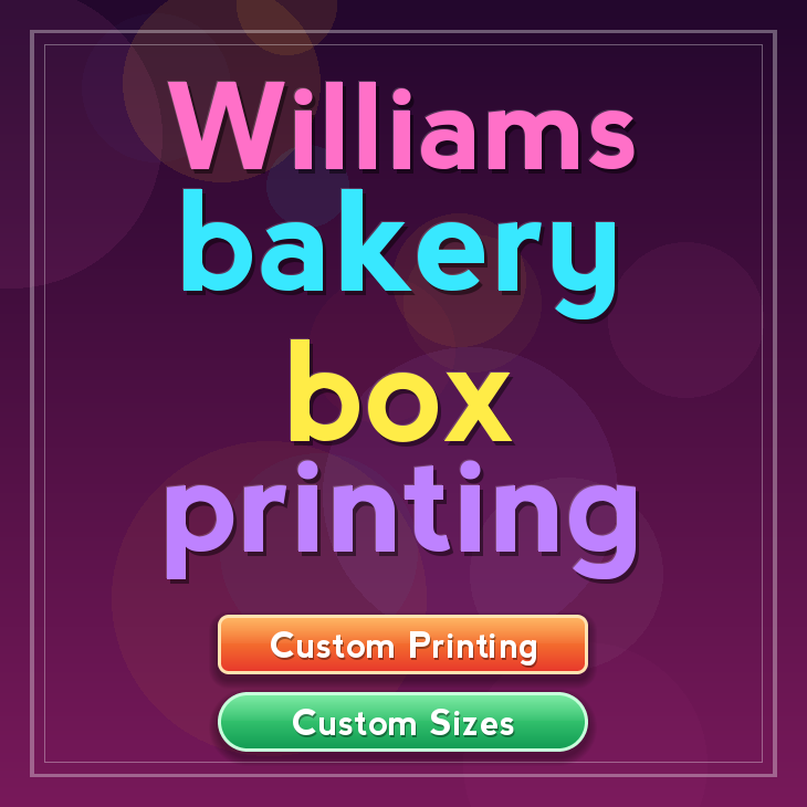 Williams bakery box printing