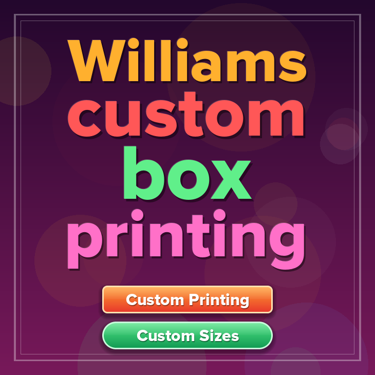 Williams custom box printing