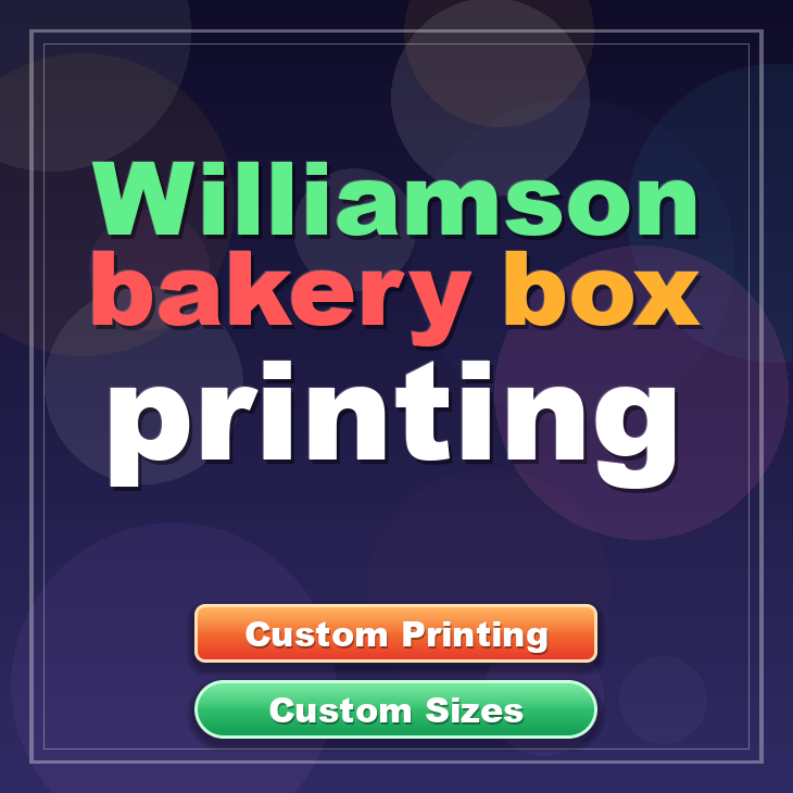 Williamson bakery box printing