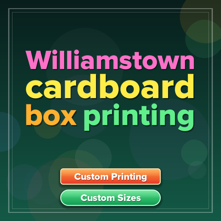 Williamstown cardboard box printing