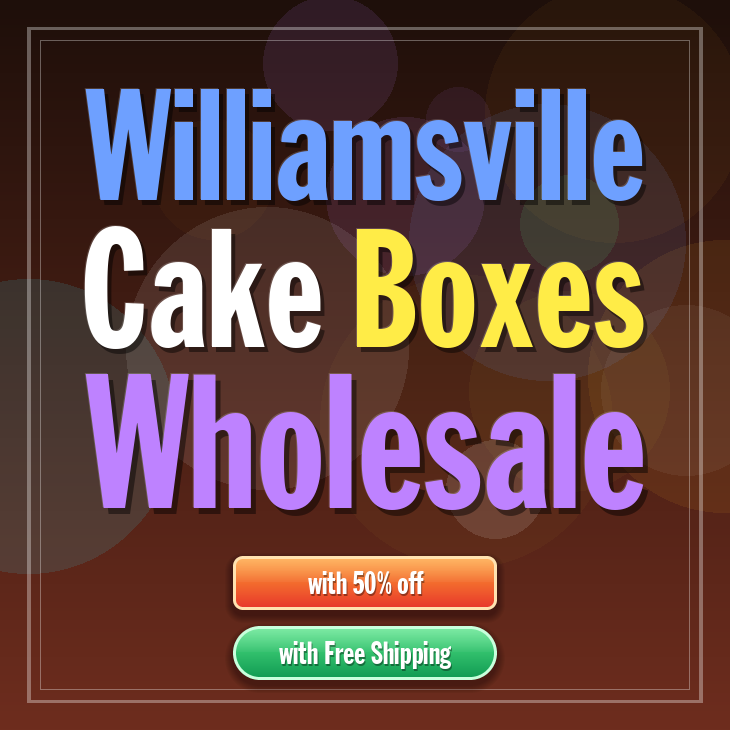 Williamsville cake boxes