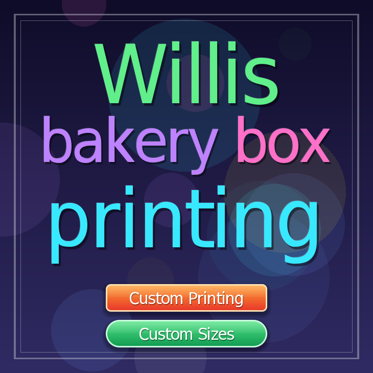 Willis bakery box printing