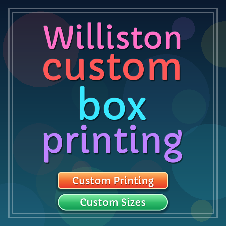 Williston custom box printing