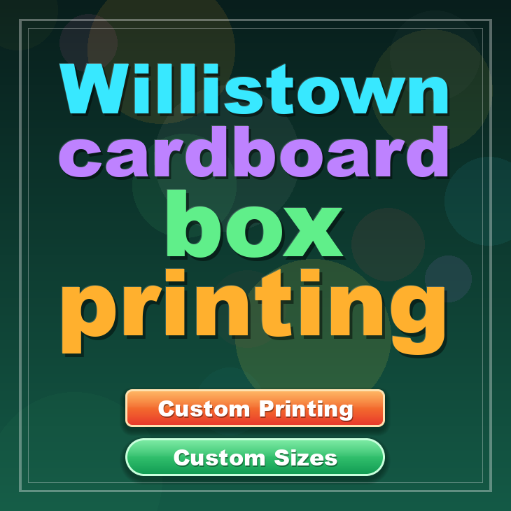 Willistown cardboard box printing