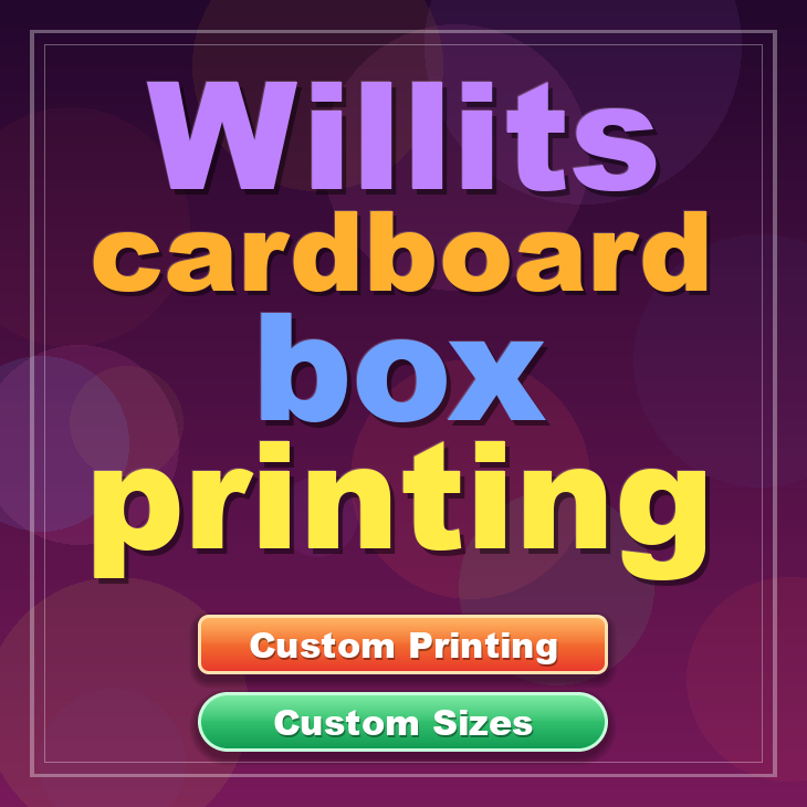 Willits cardboard box printing