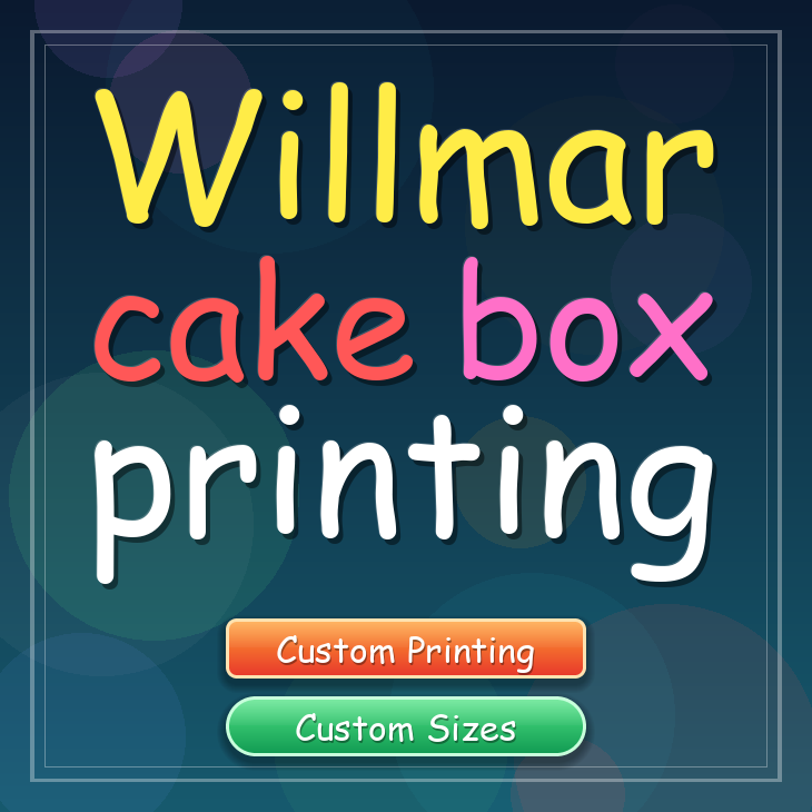 Willmar cake box printing
