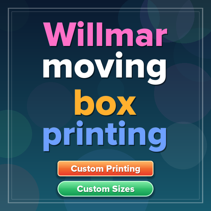 Willmar moving box printing