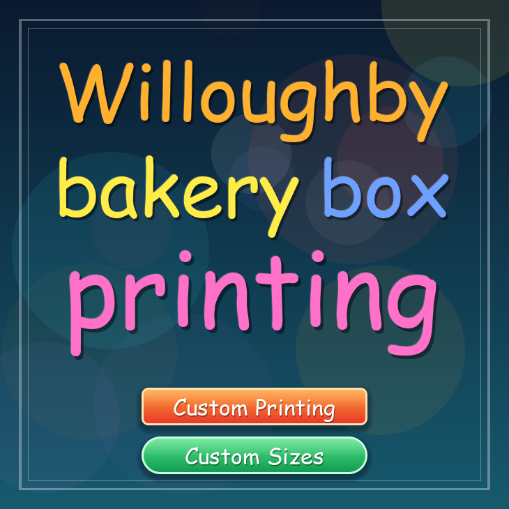 Willoughby bakery box printing