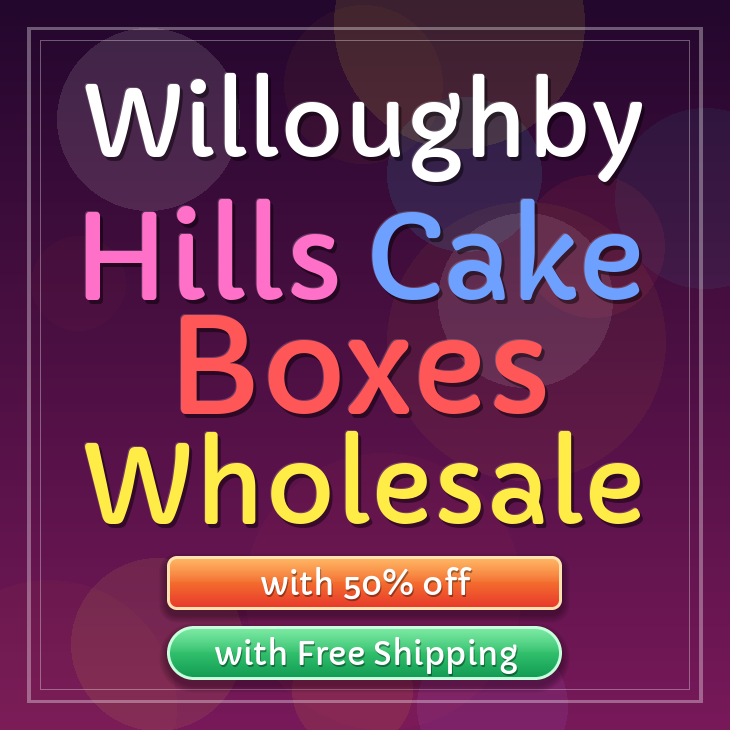 Willoughby Hills cake boxes