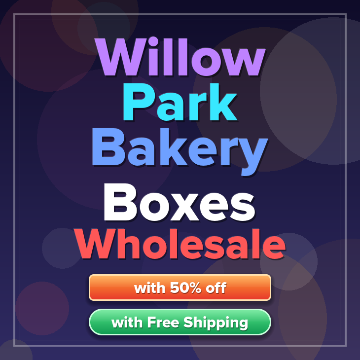 Willow Park bakery boxes