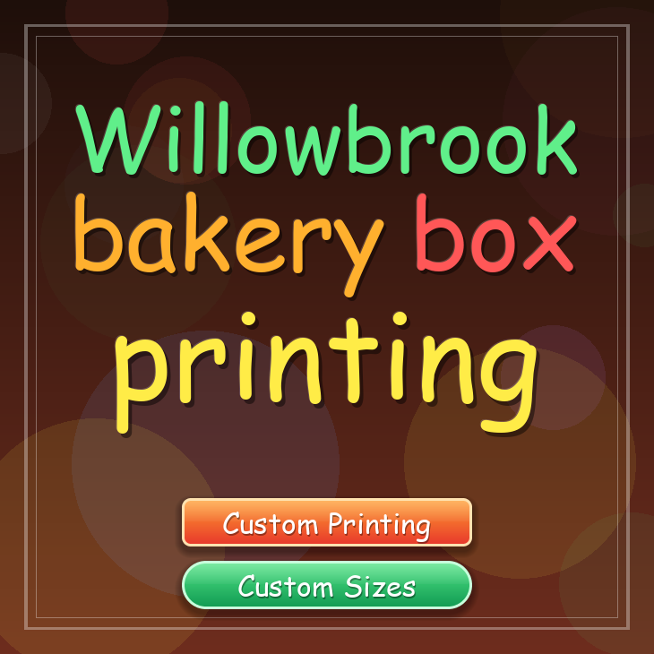 Willowbrook bakery box printing